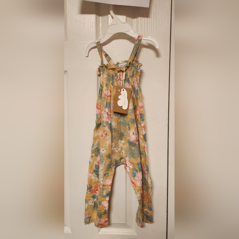 Angeal Dear Muslin Romper NWT